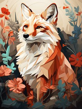 Atmospheric Fox by Eva Lee