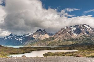 Meer in Torres del Paine sur Trudy van der Werf