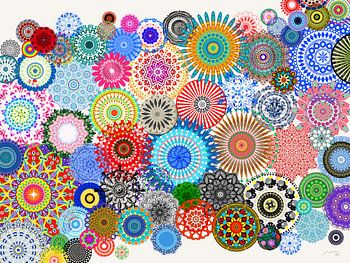 Mandala-Kunstsammlung N1