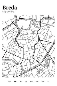 Stadtplan von Breda