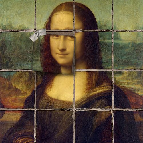 Mona Lisa - The Bad Tiling Edition