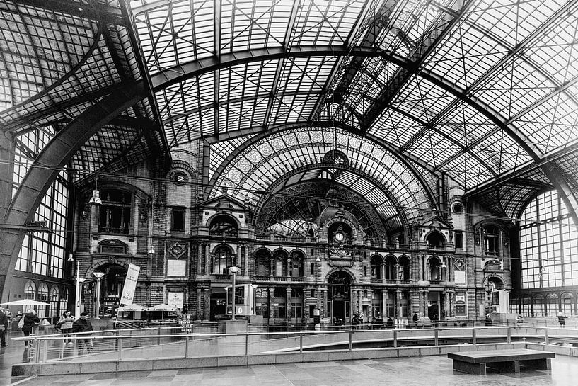 Gare ferroviaire d'Anvers par Rob Boon