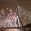 Rotterdamer Erasmusbrücke WHD 2015 #3 von John Ouwens