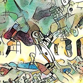 Kandinsky trifft Arles, Motiv 5 von zam art