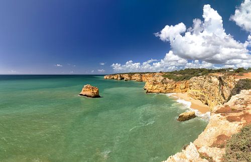 Paysage côtier de l'Algarve