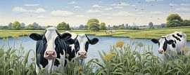 Cows Design 6996 by ARTEO Paintings
