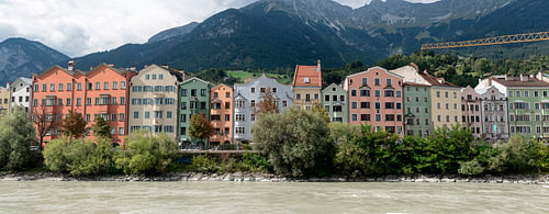 Maisons colorées d'Innsbruck.
