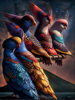 Papiervögel