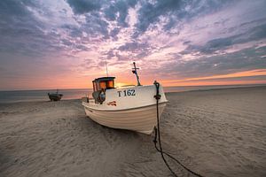 Zonsondergang aan zee van Markus Schulz