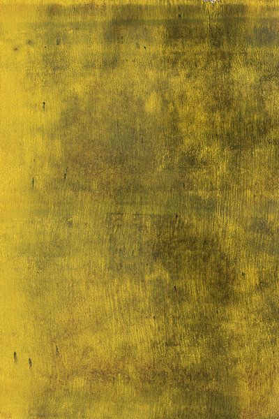 Color planes. Modern abstract art in yellow brown by Dina Dankers