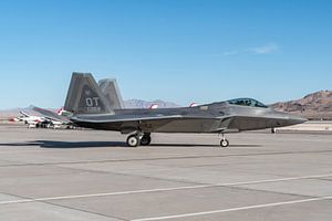 L'impressionnant Lockheed Martin F-22 Raptor. sur Jaap van den Berg