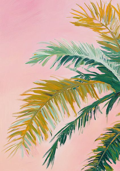Palmier Rosa Preppy Botanique par Niklas Maximilian