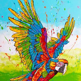 Flight of Colours by Happy Paintings