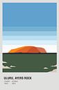 Australië - Uluru van Walljar thumbnail