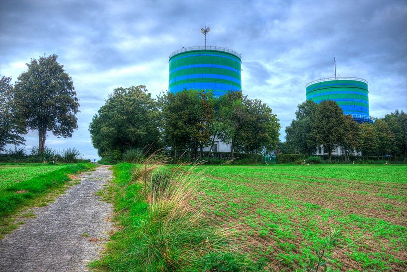 Panorama du château d'eau de Herten par Edgar Schermaul