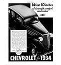Chevrolet klasieker advertentie 1934 van Atelier Liesjes thumbnail
