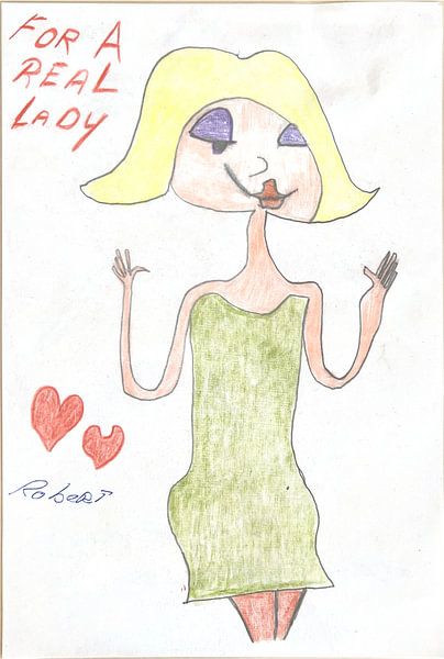 Echte Dame von Robert van Leur