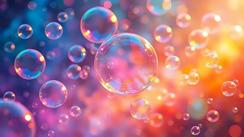 Prachtige zeepbellen