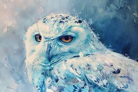 Schneeeule von Poster Art Shop