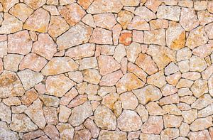 Stone wall background texture, structure close-up by Alex Winter