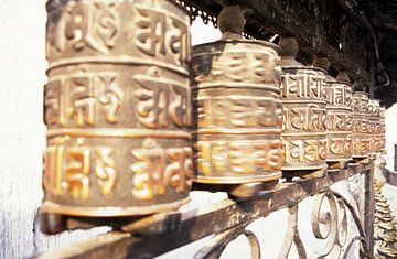 Swayambunath tempel van Richard Wareham