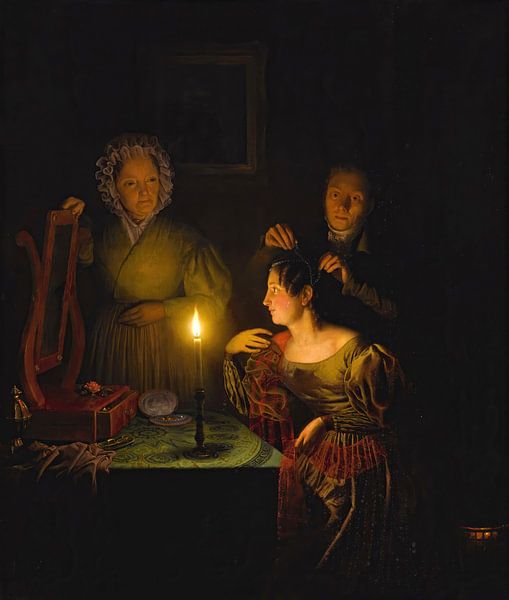 Vor dem Ball: Petrus van Schendel von Meisterhafte Meister