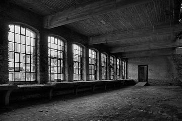 Abandoned glassworks by Eus Driessen