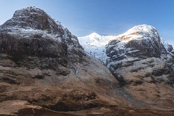 Chaîne de montagnes Three Sisters Glencoe Écosse sur Sonny Vermeer