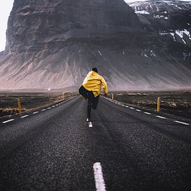 Courir dans la nature sur Rico Franse