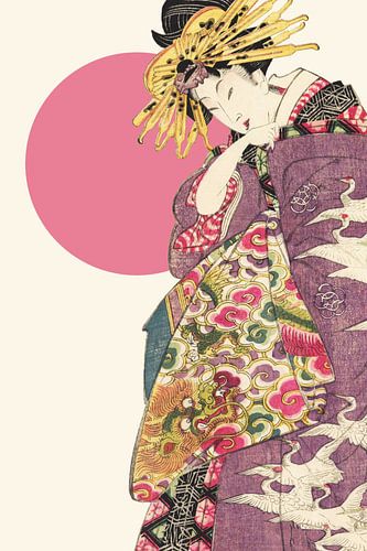 Courtisane Tachibana by Marja van den Hurk