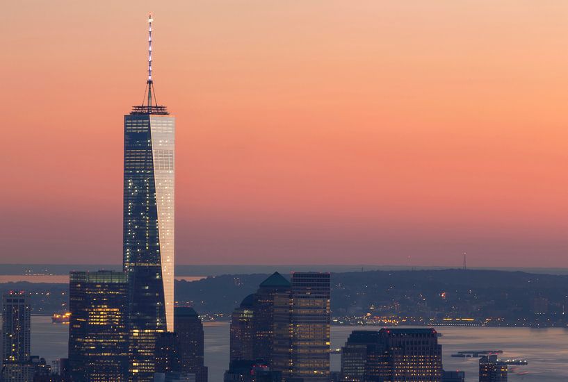 ONE WTC ONE (tour de la liberté) New York City par Marcel Kerdijk