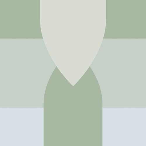 Evenwicht in pastelkleuren