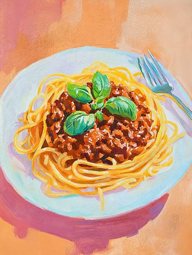 Italian Pasta with Basil