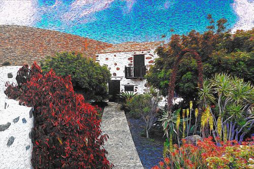 Betancuria (Fuerteventura) | Van-Gogh-Stil