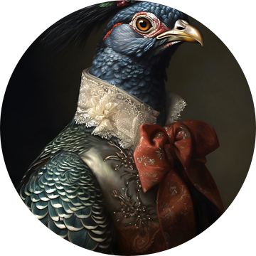 Portret van vogel uit de 19th Century van But First Framing