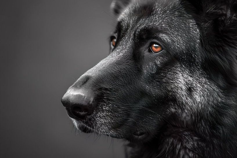 German Shepherd dog by PixelPrestige