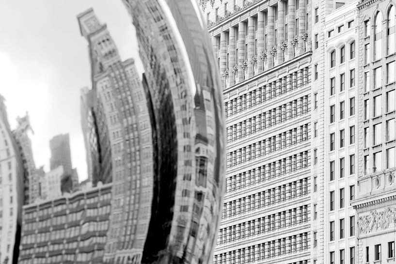 Chicago Skyline. van Rick Nederstigt