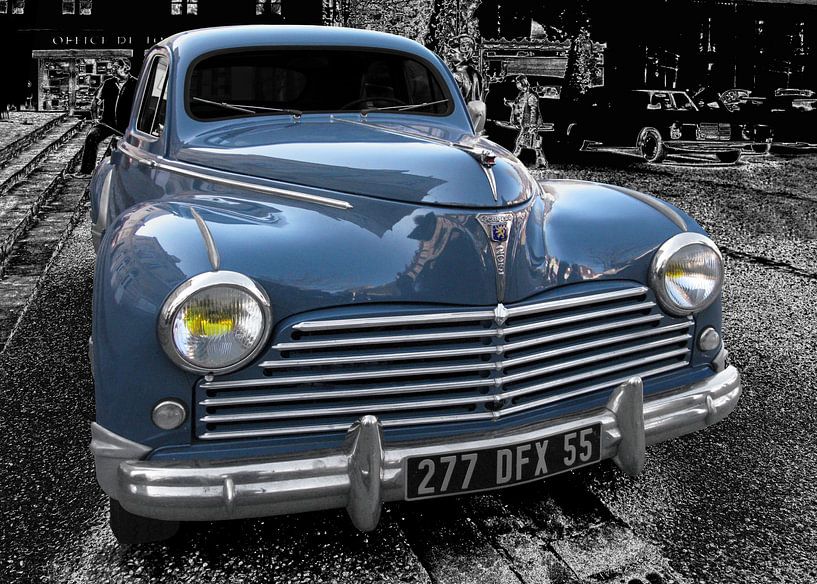 Peugeot 203 in original colour by aRi F. Huber