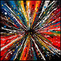 Expression abstraite - Un hommage à Jackson Pollock