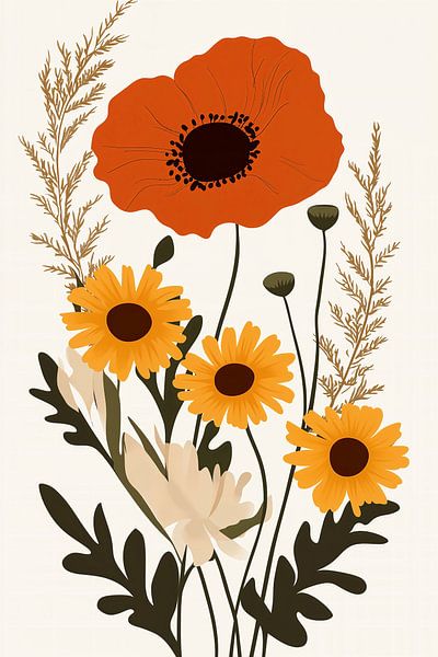 Fleurs d'été  par Studio BB