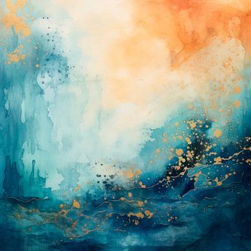 La lumière brille à travers