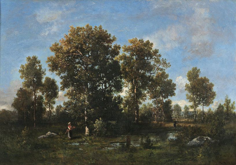 Sunny Days in the Forest, Narcisse Díaz de la Peña by Masterful Masters