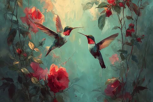 Dance of the Hummingbirds no. 3
