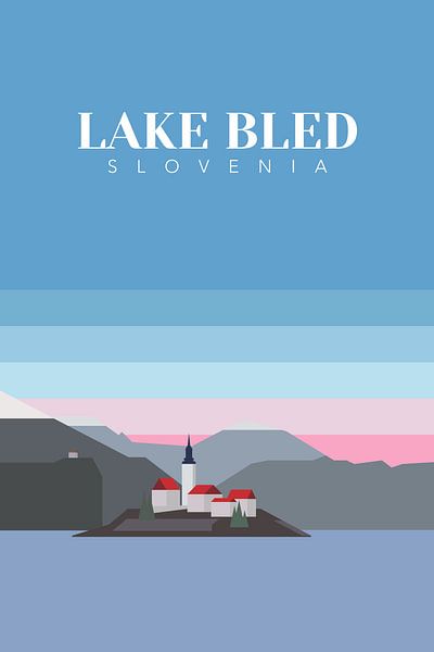 Slowenien - Bleder See von Walljar