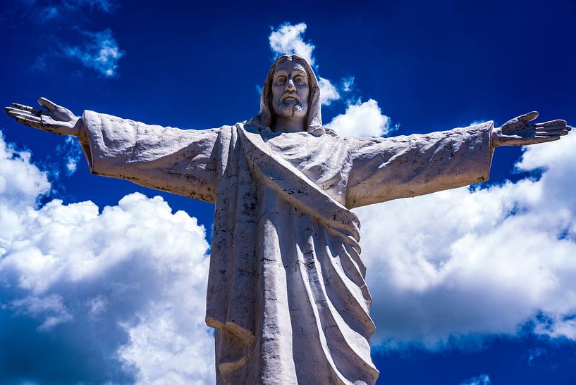 Cristo Blanco in Cusco, Peru von John Ozguc