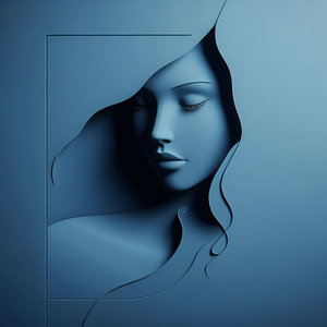 Blaue Stille
