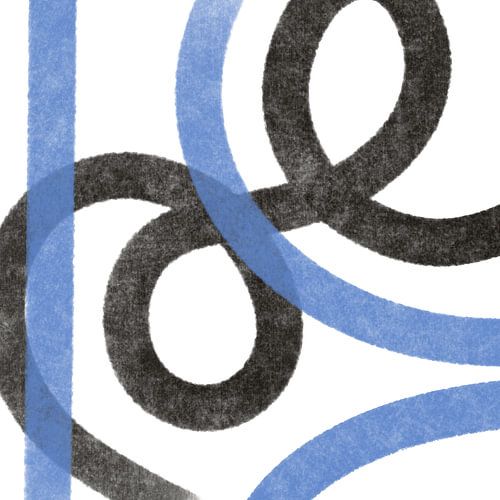 Lyon - Abstract modern painting