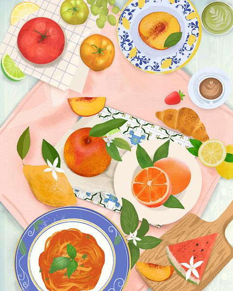 Sommer-Brunch von Petra Lizde