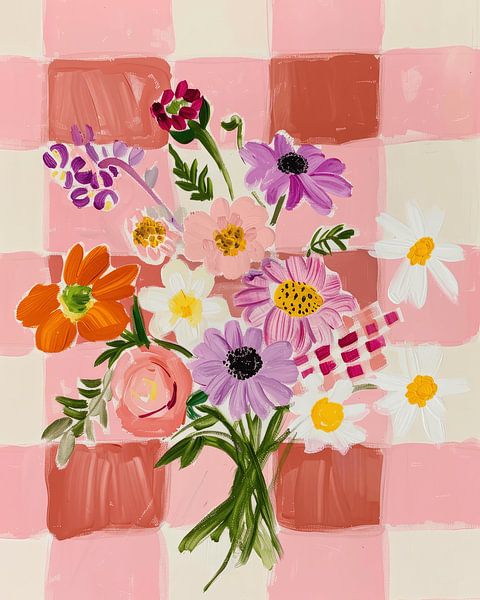 Colourful flowers by Studio Allee