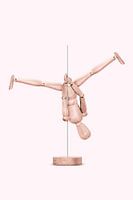 Pole dance mannequin